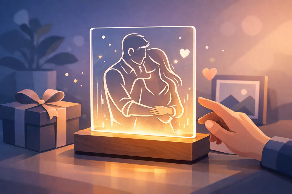 LEDアクリルプラークギフトがなぜパーソナルな贈り物だと感じられるのか